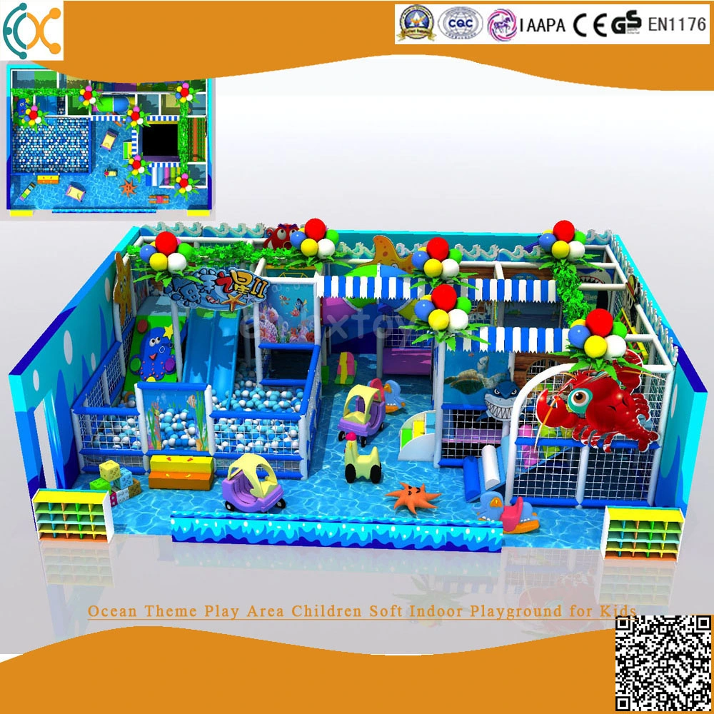 Meer Thema Spielplatz Kinder Soft Indoor Spielplatz für Kinder