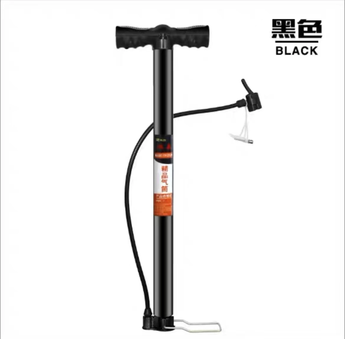 Hot Sale Multiple Function Bicycle Accessories Pump with Pressure Gauge Bike Pump