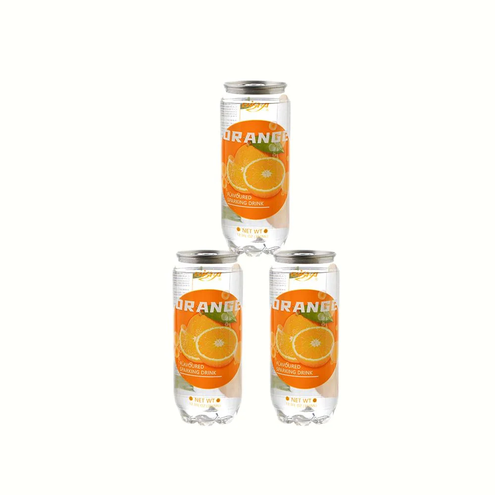 Elisha Drink 350ml Softdrink mit Orangengeschmack Bubble Wasser