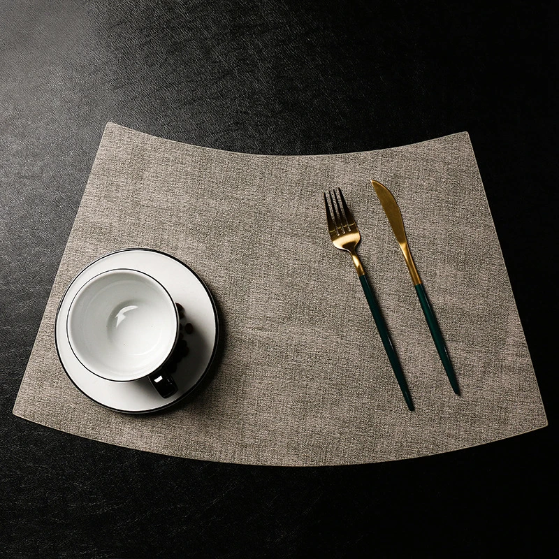 Waterproof Dining Mat Coaster Leather Placemat