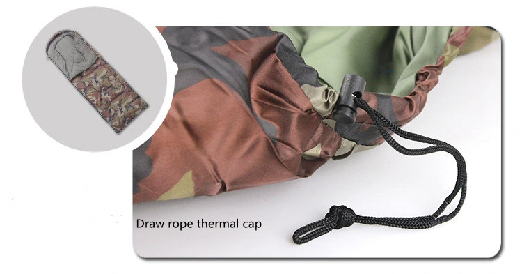 High quality/High cost performance  Envelope Type Camouflage Winter Outdoors Sleeping Bags