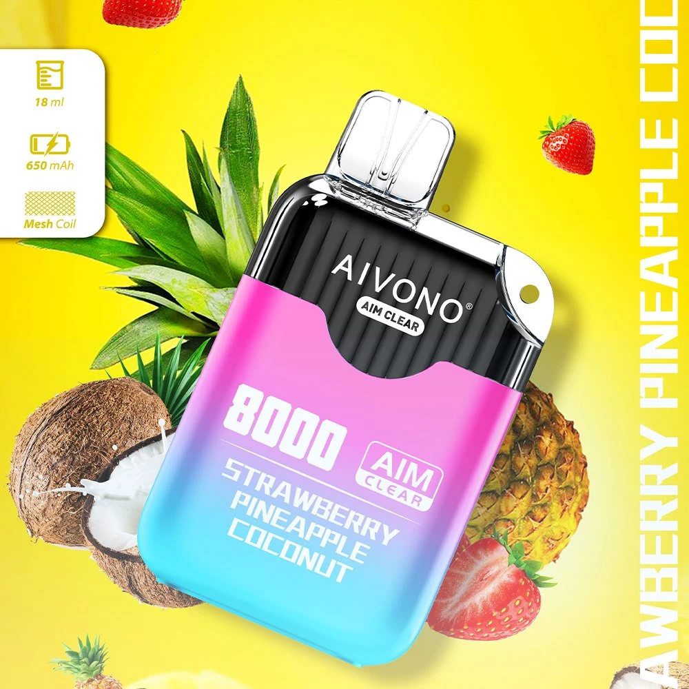 Shenzhen fábrica precios objetivo claro 8000 Puffs Atomizer Mini desechable Electrónica de cigarrillos Distribuidor eléctrico VAPE paquete VAPE Puff Bar Mayoreo I VAPE