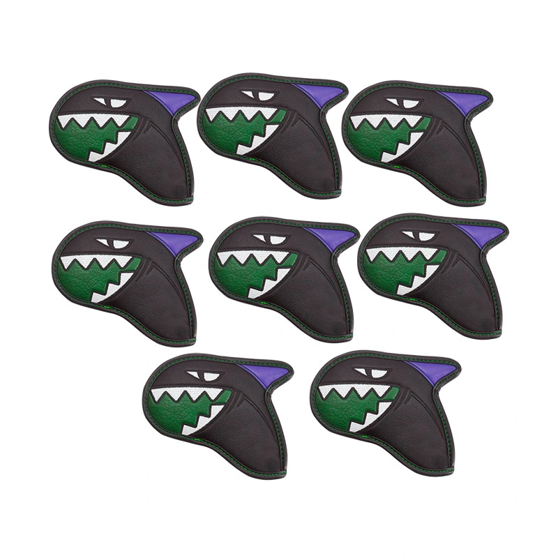 Best Quality PU Leather Golf Head Covers Iron Sets