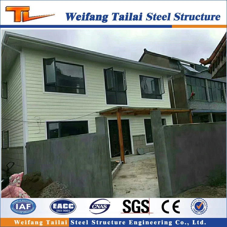 Galvanized Light Steel Frame Villa Steel Strcture House Prefab Building