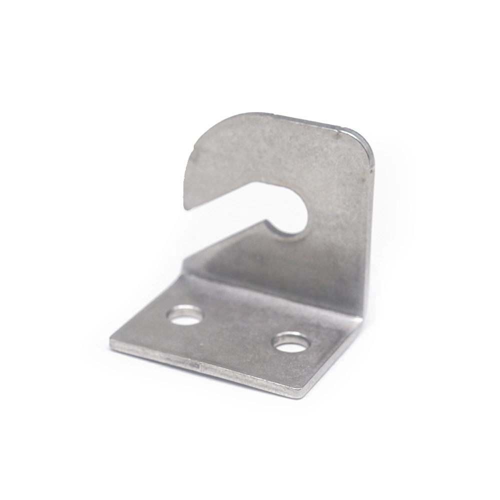 China Custom Metal Alloy Fabrication Polish L Shaped Mounting Bracket Right Angle Bracket Furniture Fitting Bracket