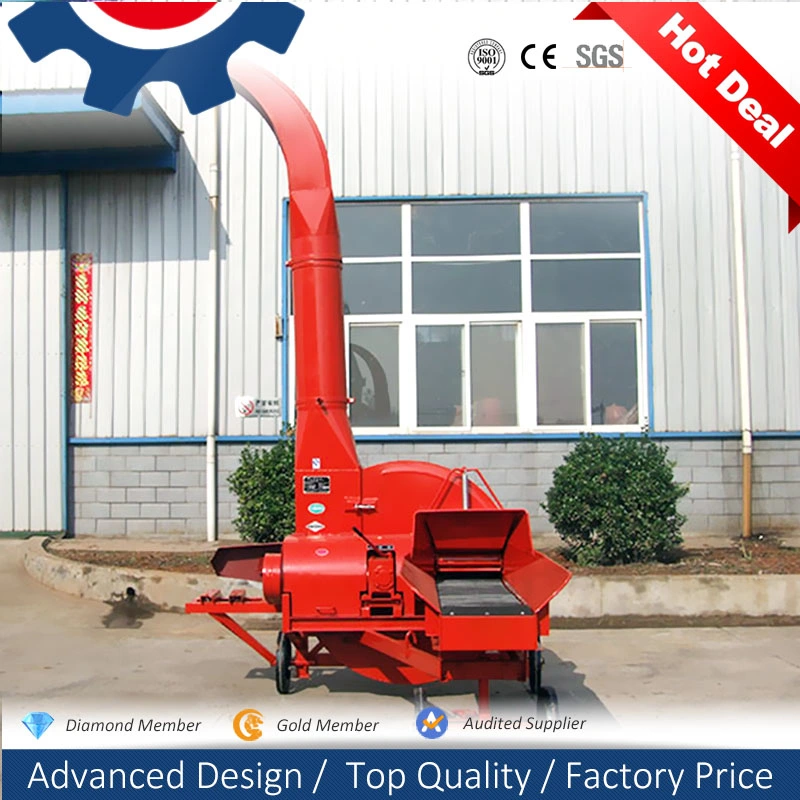 Agricultural Crop Stalk Straw Chaff Cutter Machine for Dairy Farm Feed