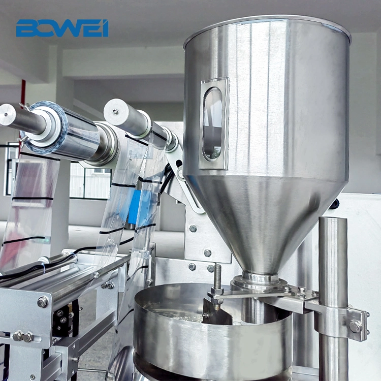 Bowei Automatic Multi Lane Olive Oil Sachet Premade Bag Granular Filling Tea Power Packing Machine Multifunction