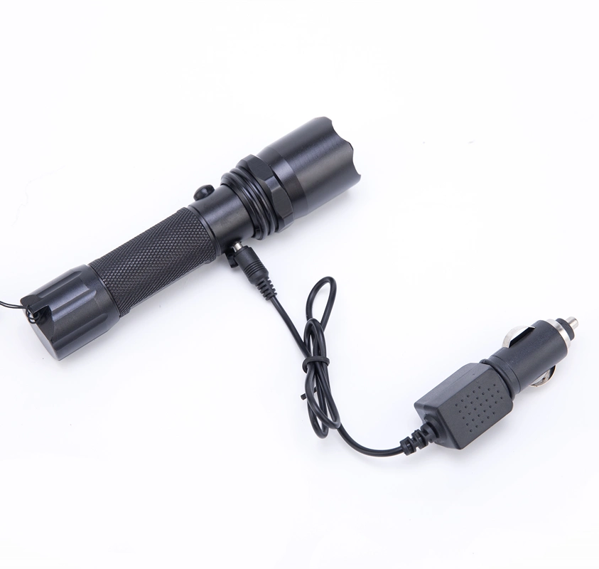 Lampe de poche portable rechargeable à LED Zoom XPE Flash Light Torch Camping Lampe torche Mini LED