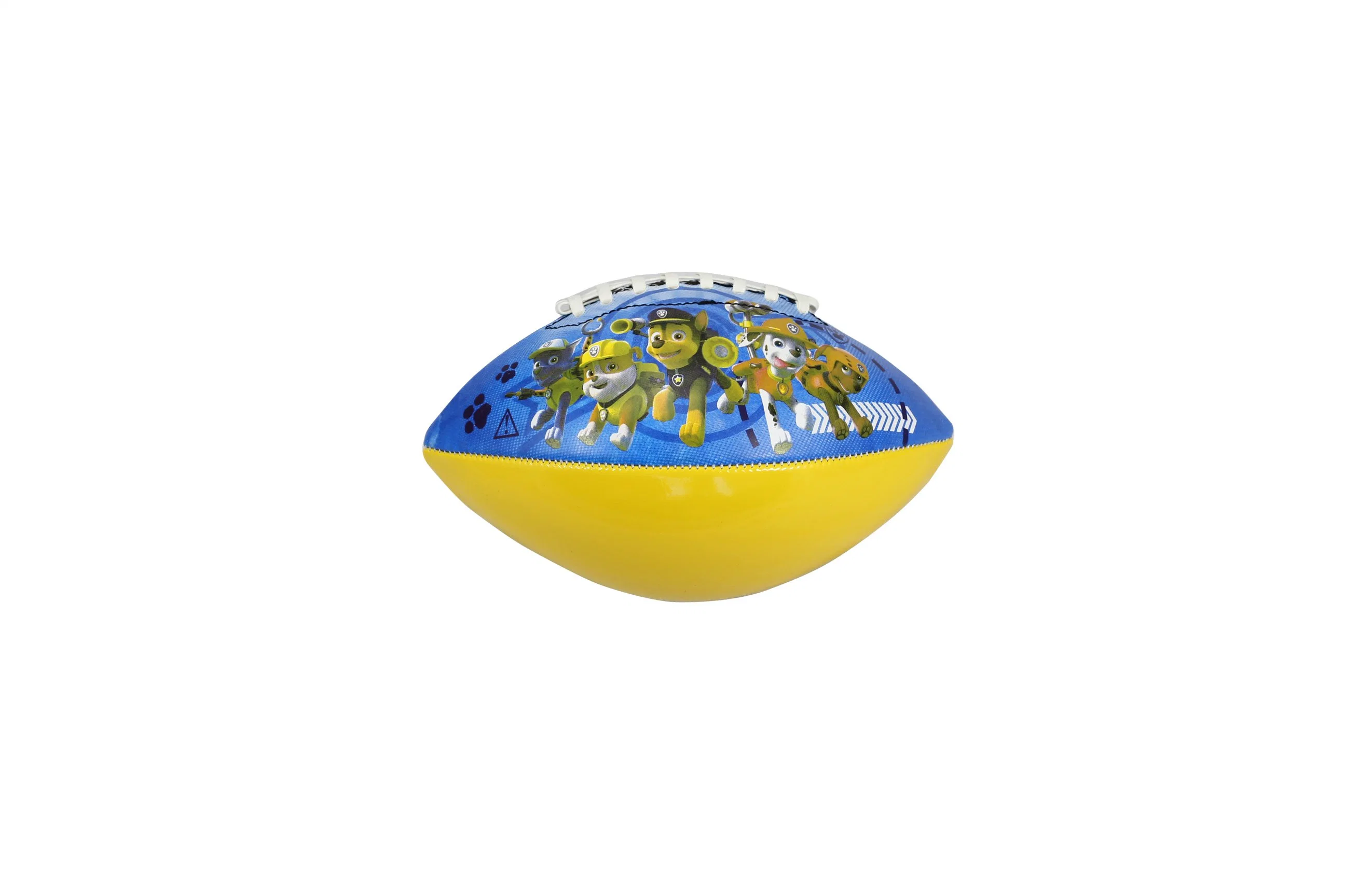 personalizado feito PVC PU tamanho 7-9 futebol americano