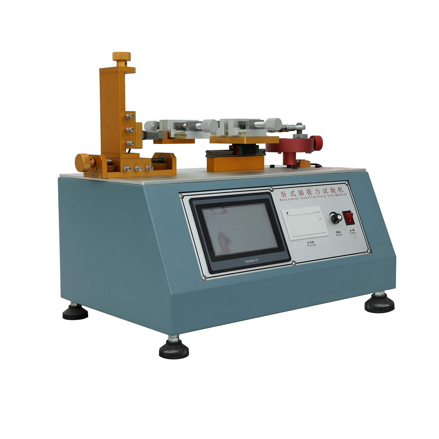 Horizontal Insertion Force Testing Machine USB Data Cable Terminal Wire Insertion Life Test Equipment Plug Bending Testing Machine/ for Connector Strip