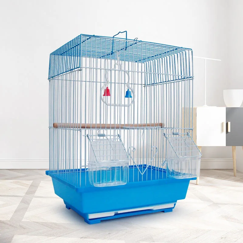 Pet Products Removable Tray Flat Top Economy Parakeet and Small Bird Cage