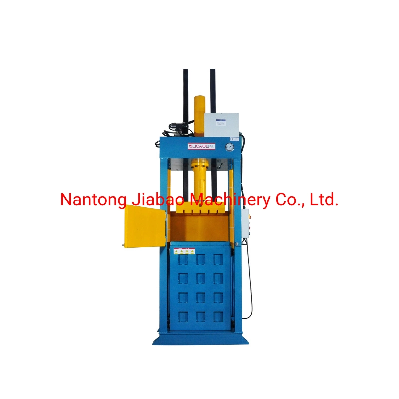 Vertical Hydraulic Baling Press for Used Textile/Textile/Fabric/Clothes/Used Clothes/Wipers/Textiles/Second Hand Clothes/Second Hand Clothing/Used Clothing/Rags