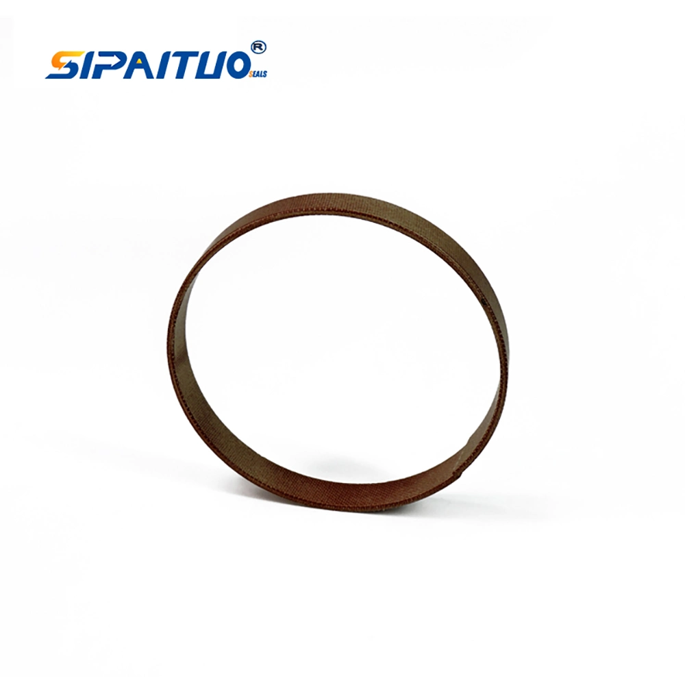 Hydraulic Cylinder High Pressure Phenolic Resin Brown Wear Rings Guide Elements