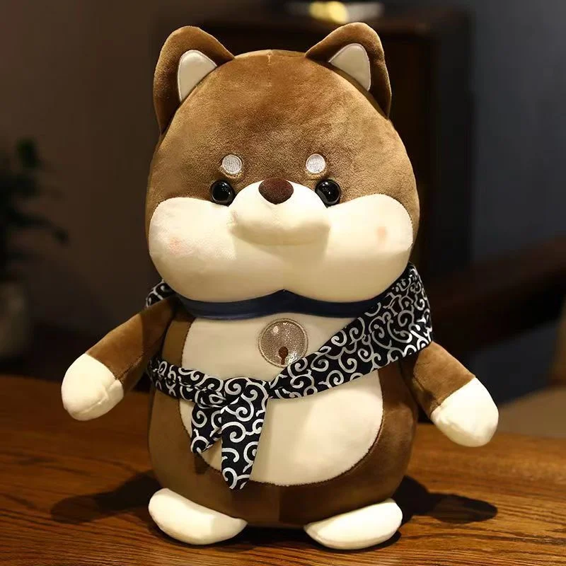 Shiba Inu Doll Cute Runaway Dog Doll Akita Dog Rag Doll Plush Toy Gift