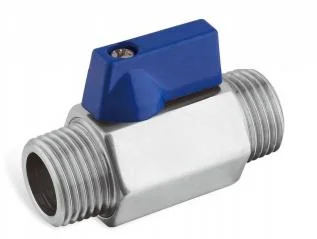 CE0036 Mini FF mm MF Kugelventil Edelstahl 1,4408 CF8M CF8 Reduzieren Sie Bohrung Gewinde / Schlauch Nippel Spiegel poliert Sanitär Lebensmittel Industrie 1/4"-1" Pn64/63 1000psi