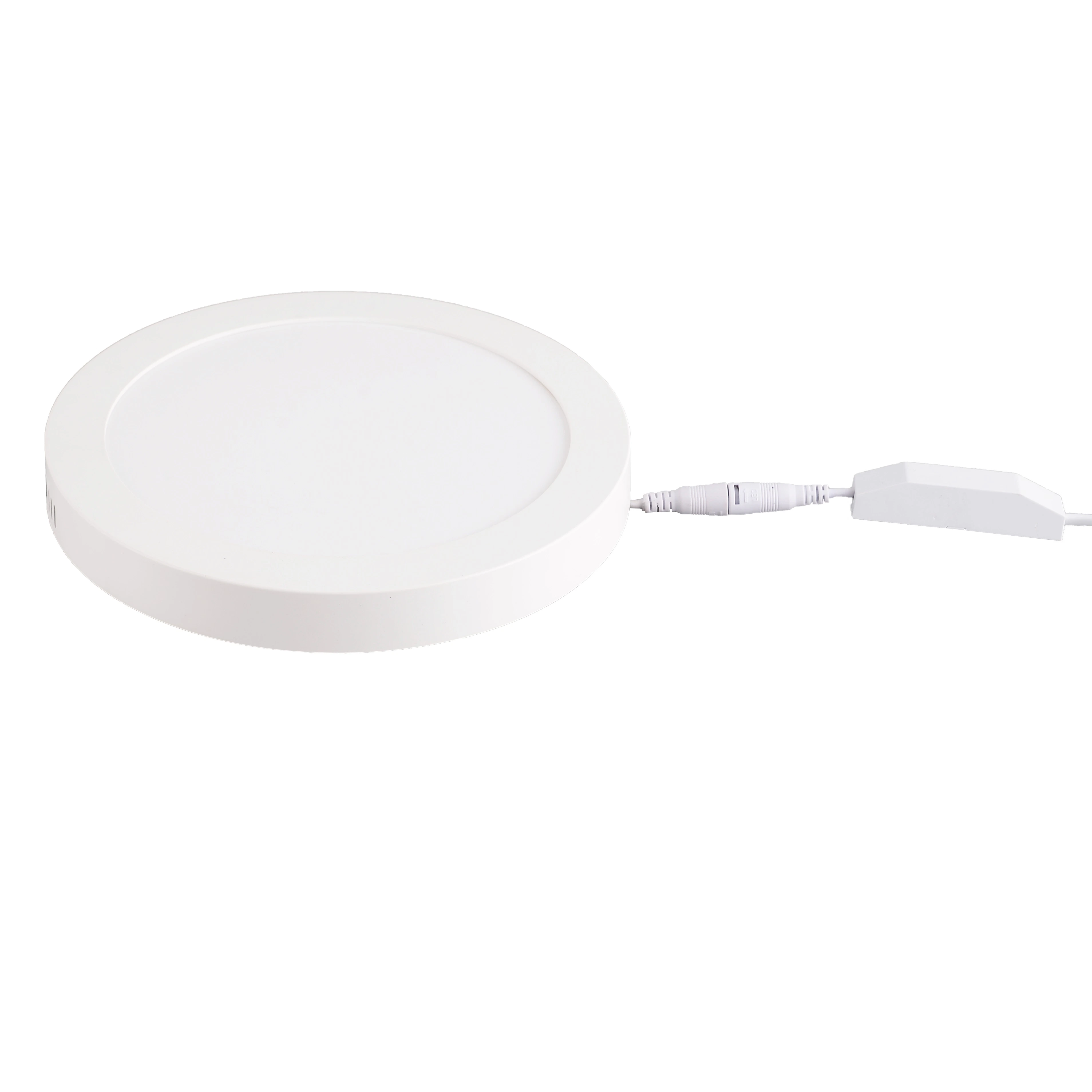 Plafonnier 18 W 24 W projecteur de plafond en plastique bon marché LED de surface encastrée Éclairage du panneau