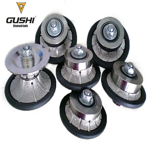 Factory Price Wholesale/Supplier Customized Diamond Grinding Tools Vacuum Brazed Diamond Router Bits