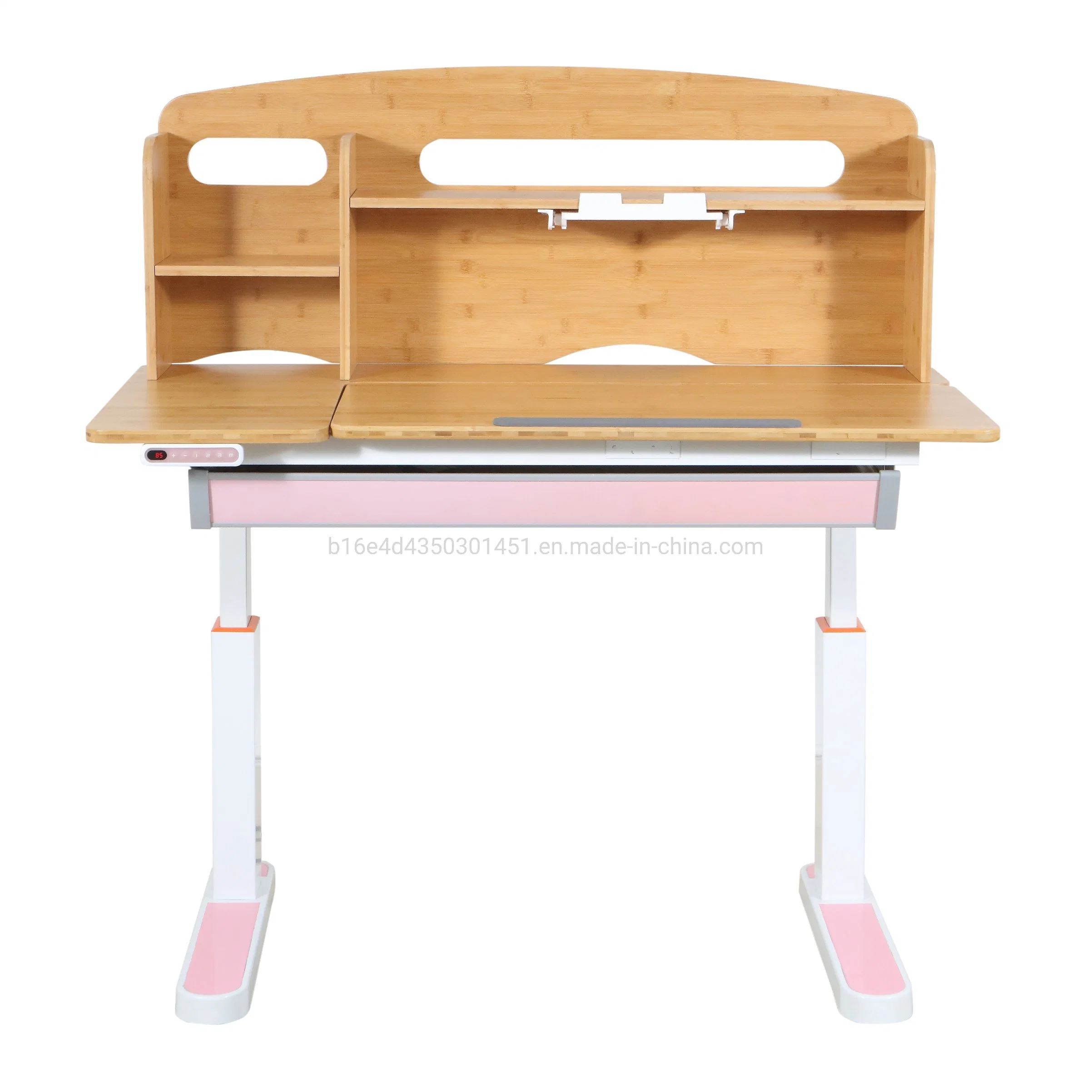 Modern Children Furniture Electric Height Adjustable Desk/ Kid Study Table