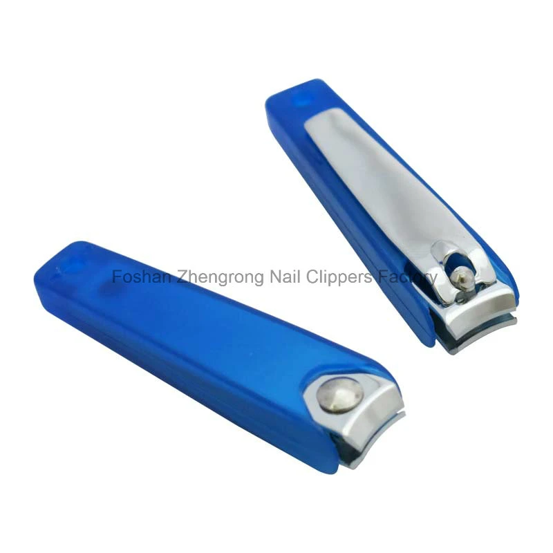 Fad de acero al carbono de calidad con cubierta de plástico medio Nail Clipper (608S-6)