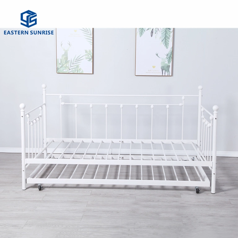 Heavy Duty Daybed, Steel Slats Support Bed Frame for Living Room Bedroom