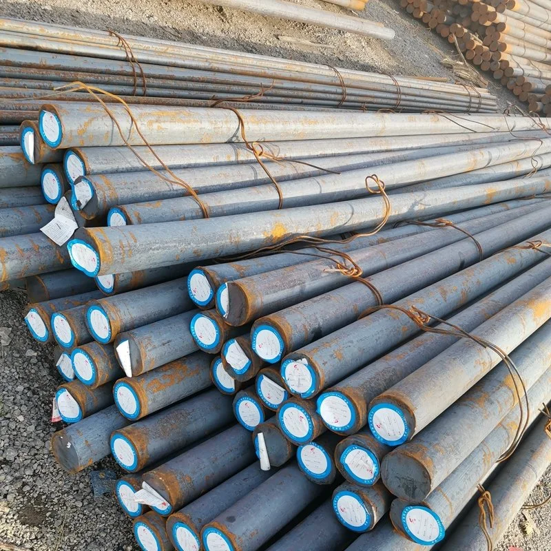 42CrMo 35CrMo Q195 Q235 Ss400 A36 En8 Ck45 Carbon Alloy Steel Round Bar Metal Mild Steel Ms Iron Rod 5sp/3sp Section Steel Billet Price Original Factory