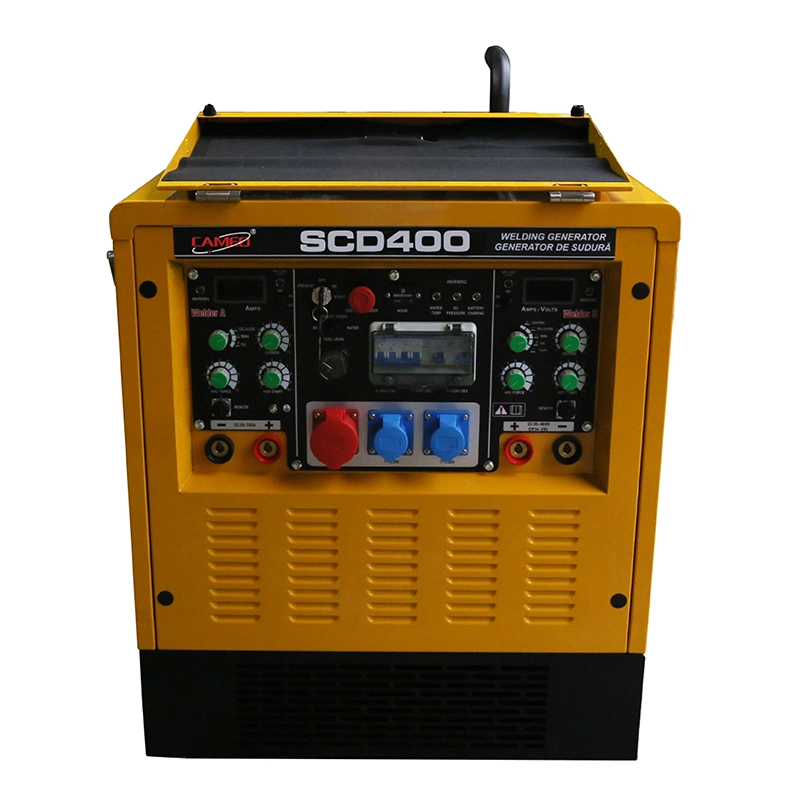 Machine de soudage CAMEO 250 a AMP 25 kVA avec générateur diesel