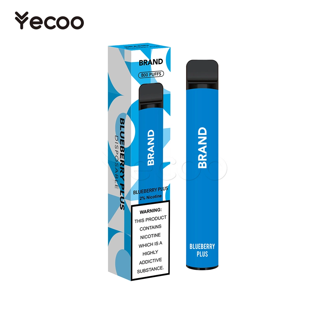 Yecoo humo eléctrico de cigarrillos Mayorista/Proveedor de eliminación VAPes 4000 Puffs China S2 16 600-800 Puffs Disposable/Chargeable Mini E Cigarette