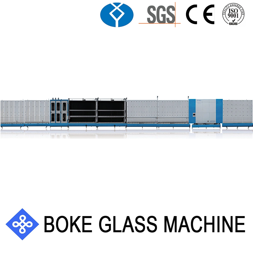 6000mm Long Double Glass Processing Machine with Glass Washer