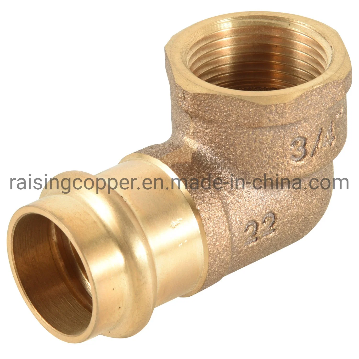 Lead Free Bronze Coupling with Socket Joint From China Supplier