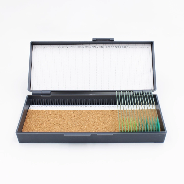 120PCS Microscope Glass Slide Storage Box