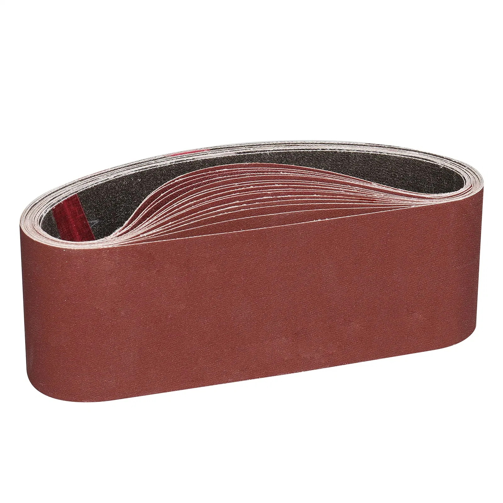 3 X 21 Inch Aluminum Oxide Sanding Belts for Sanding Wood, Metal and Paint