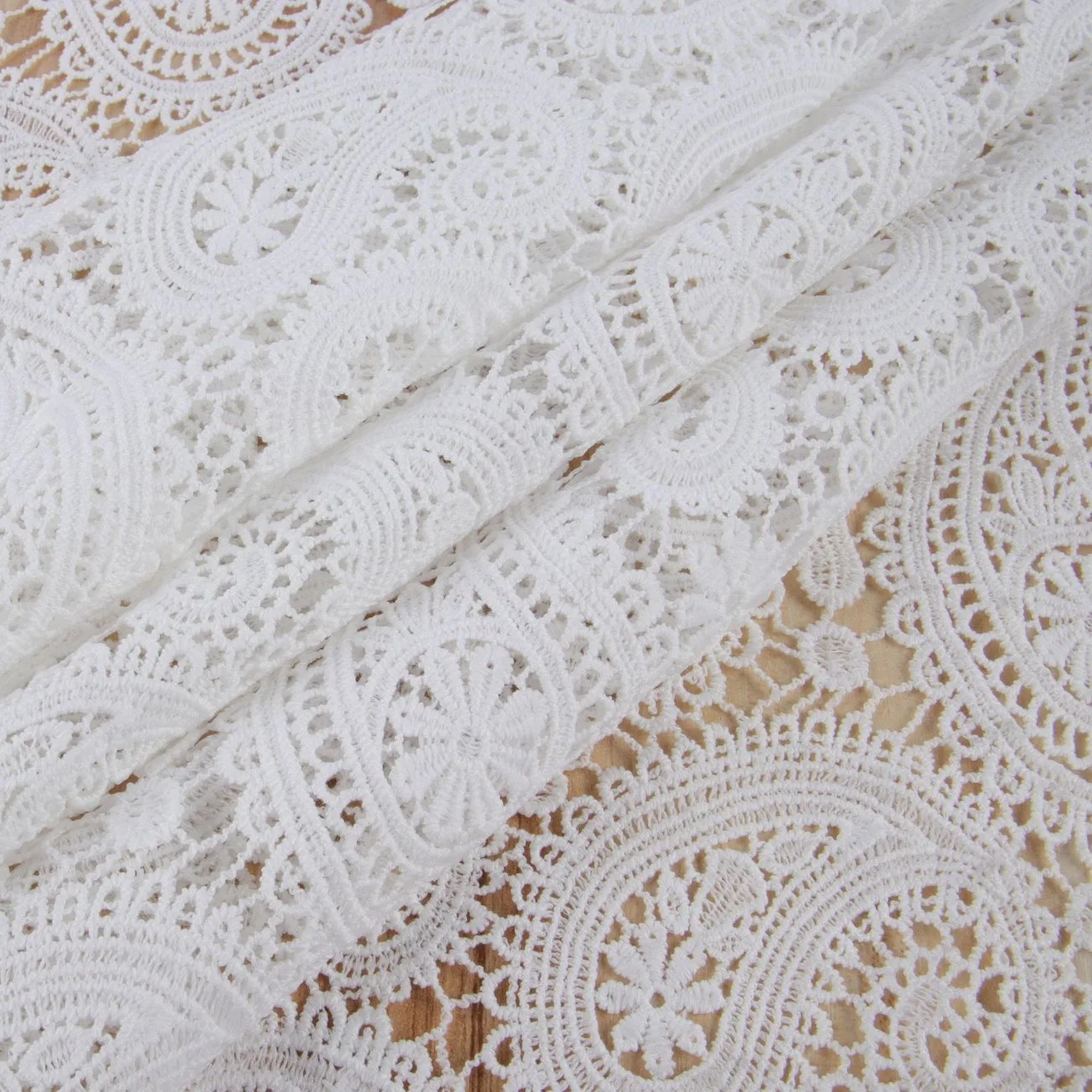 Milk Silk Lace Net Full Spot Water Soluble Embroidery Clothing Accessories Fabric