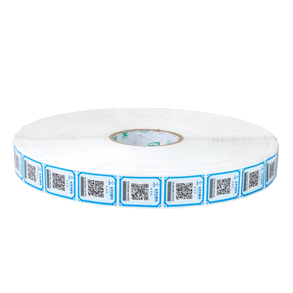 Item Rolling Tracking Number Bar Qr Code Adhesive Sticker Label