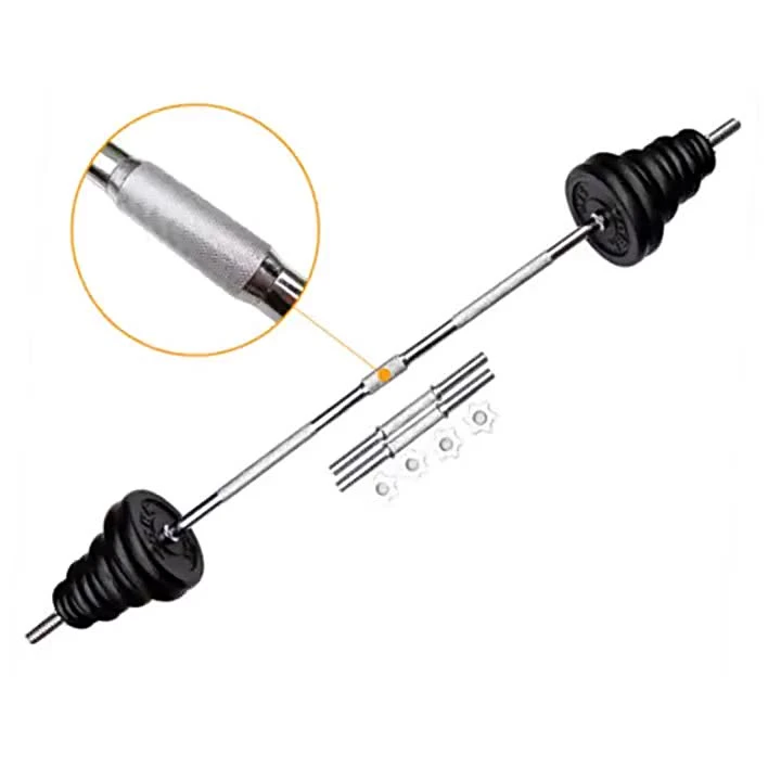 Wholesale/Supplier Multi Function Workout 50kg Black Paint Barbell Adjustable Weight Lift Dumbbell