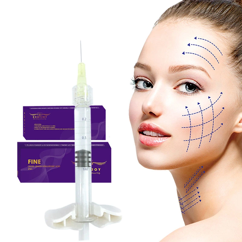 Beauty Injectable Hyaluronic Acid Facial Dermal Filler 1ml Lip Fillness for Cosmetic Plastic Surgery