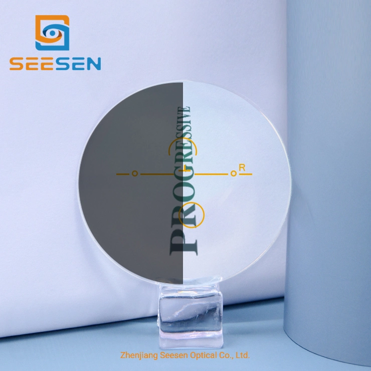 Optical Lens Manufacturers in China 1.56 Photochromic Progressive Multifocal Lenses Price