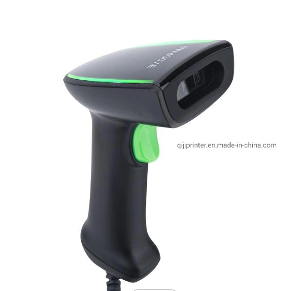 Quick scanning QR Code Barcode Reader Red CCD 1D 2D Wired BT Handheld Barcode Scanner Reader gun