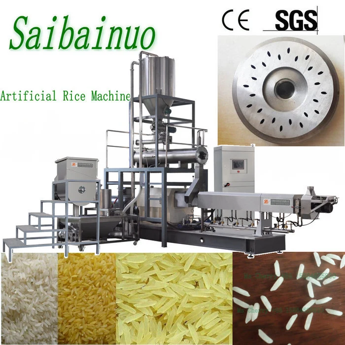 Automatic Nutritional Fortified Rice Machine Artificial Rice Processing Line