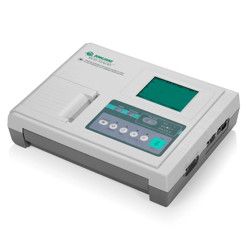 L'équipement médical professionnel de l'ECG à 3 canaux/EKG Machine Numérique Machine ECG