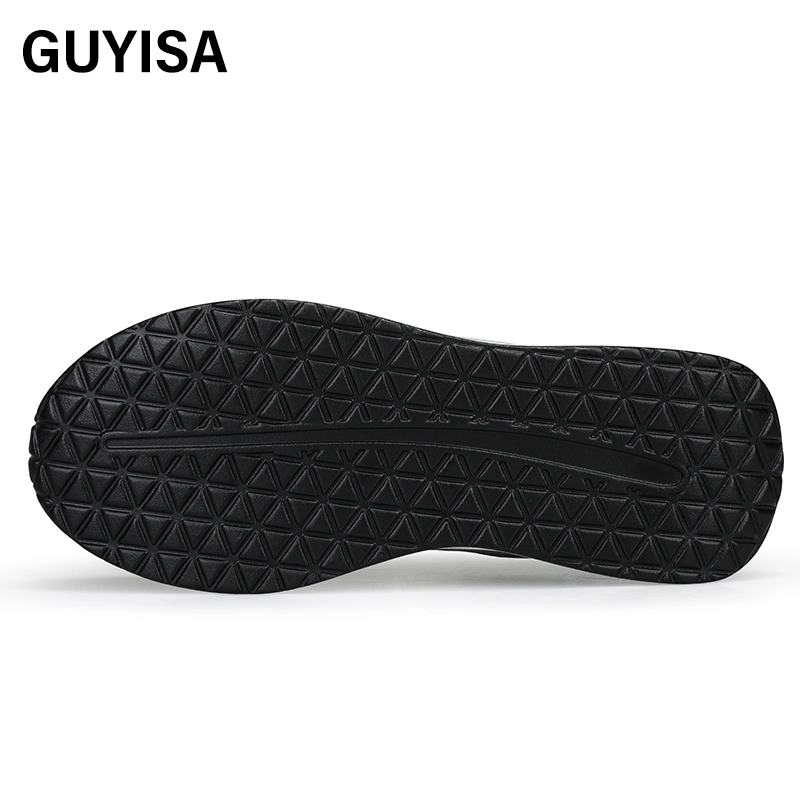 Guyisa 2022 Chaussures de plein air respirable et personnalisable Soft Men's Sports Steel Toe Chaussures de sécurité