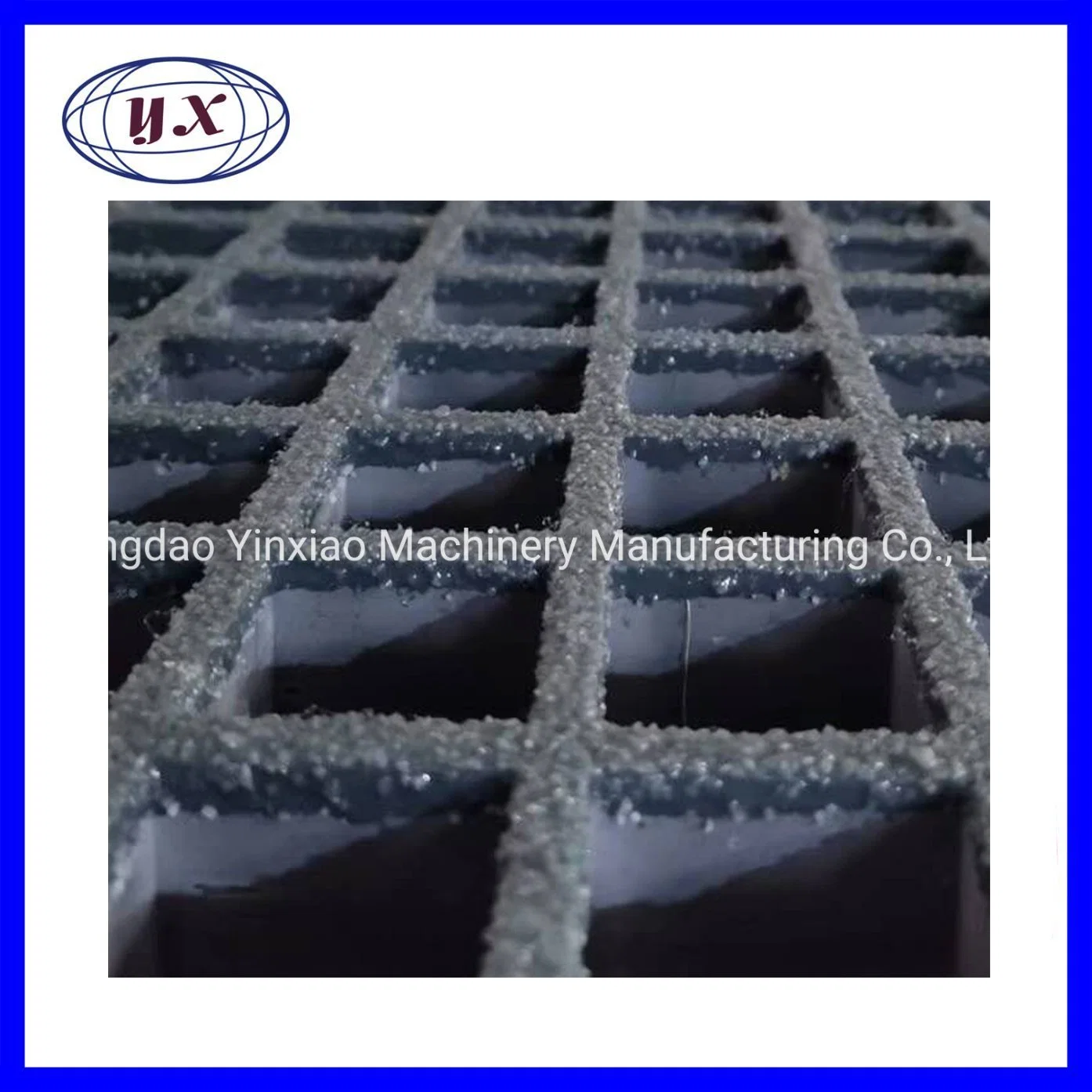 OEM/ODM Experience Grit Covered FRP Gratings Chemical Factory Ground