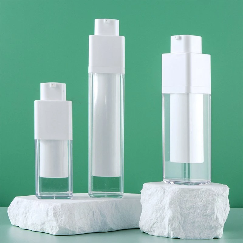 Wholesale/Supplier Plastic Bottle 15/30/50ml Luxury Cosmetic Packaging Airless Pump Bottle