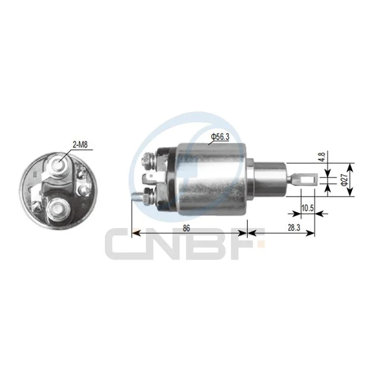 Cnbf Flying Auto Parts Spare Part 12V Electromagnetic Switch 0-331-303-027