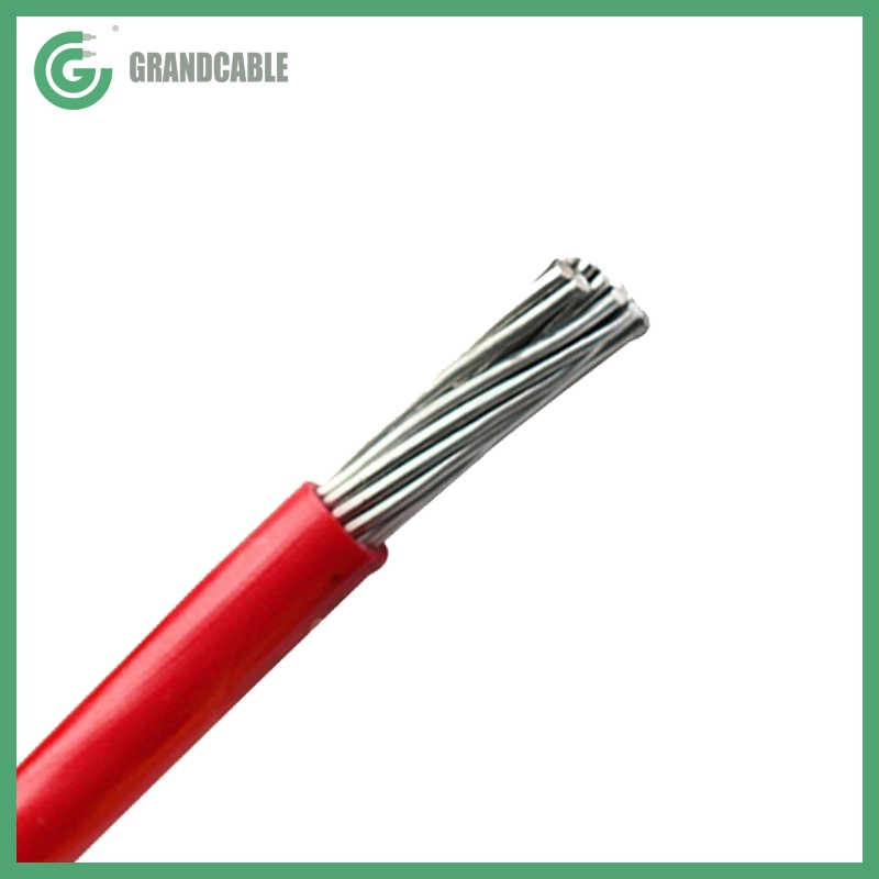 Aluminum Conductor Single Core PVC Insulated Electrical Building Wire with 1c 6mm2 BS6746 0.6/1kV