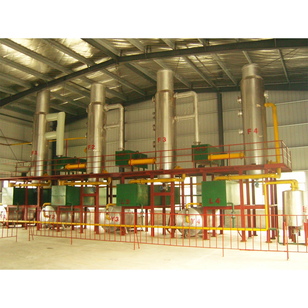 Molecular Oil Distillation Plant for Pyrolysis Oil Engine Oil to Diesel Fuel