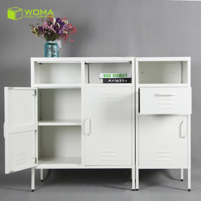 Hot Sale Steel Furniture Single Door Low Storage Mini Locker