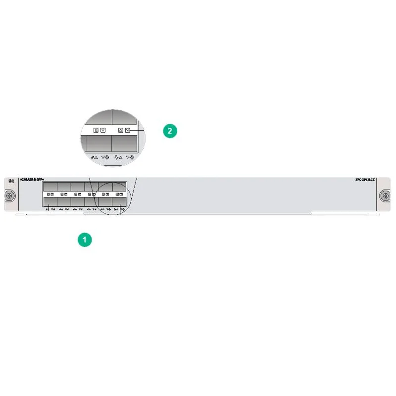 S12500-X 48-Port 1000BASE-T el módulo de interfaz Gigabit Ethernet (RJ45) (FX) Lsxm1FX1 0231GT48A3AF