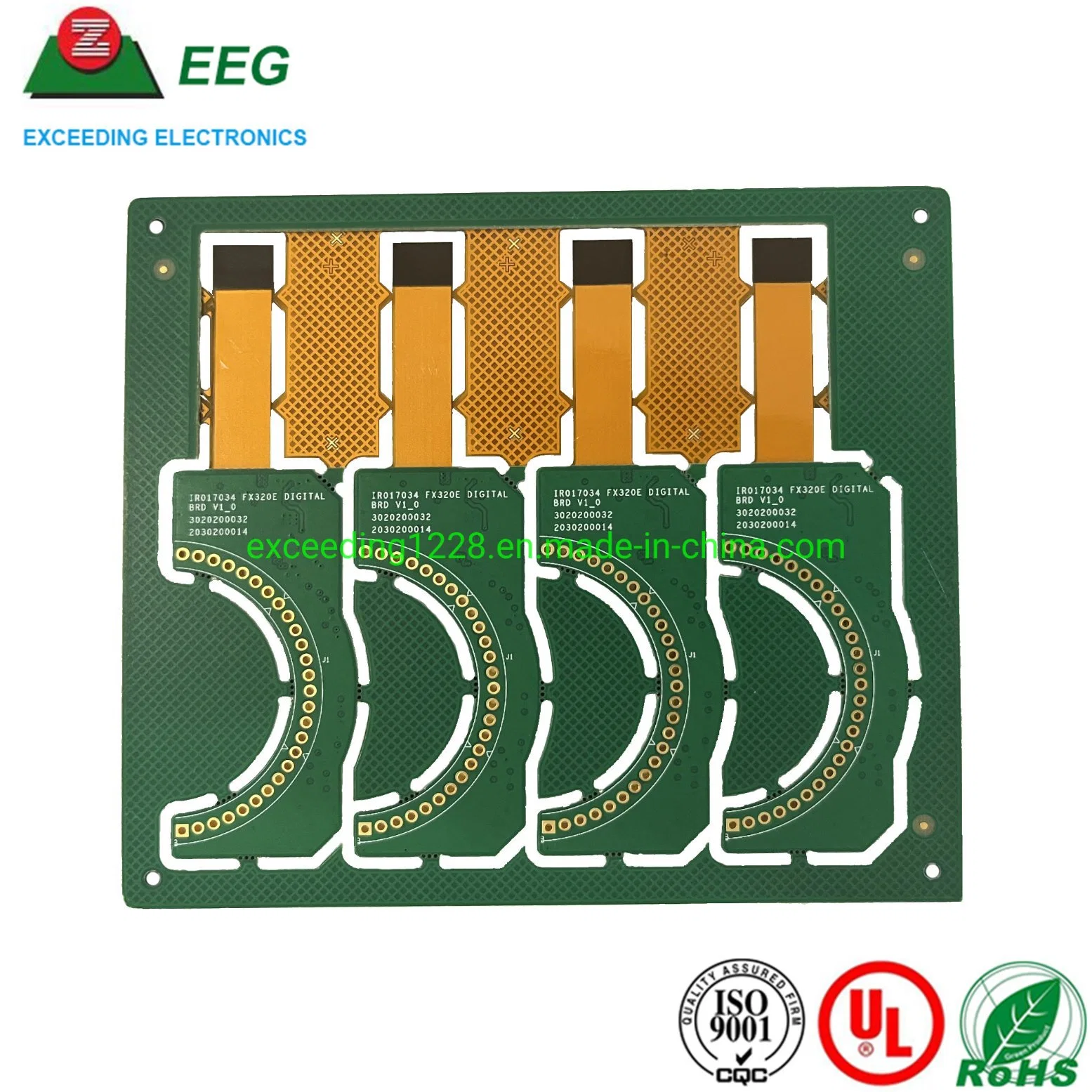 Para cable de producto/teléfono de alta tecnología FPC rígido Flex PCB