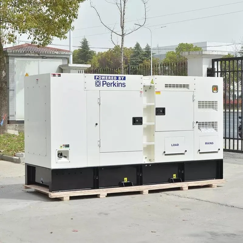 Powered by UK Perkins 280kw/350kVA Silent Electricity Diesel Generator