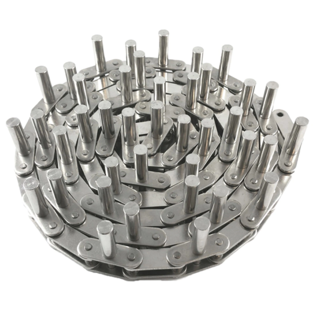 Factory Supply Popular Stainless Steel Double Pitch Conveyor Roller Chain with Extended Pins